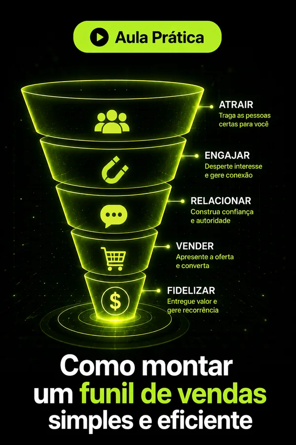 Como montar um funil de vendas simples e eficiente